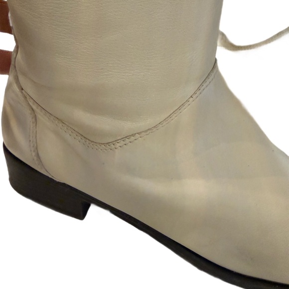 Naturalizer Cream Over the Calf Boots GUC - Picture 5 of 13